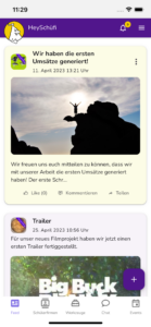 HeySchüfi Newsfeed